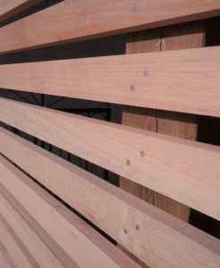 Co2 Grandis ® Hardwood Slatted Fencing Co2 Grandis Contemporary Fencing Slatted